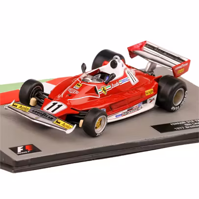 Macheta monopost F1 Ferrari 312T2  #11 Niki Lauda World Champion 1977 1:43