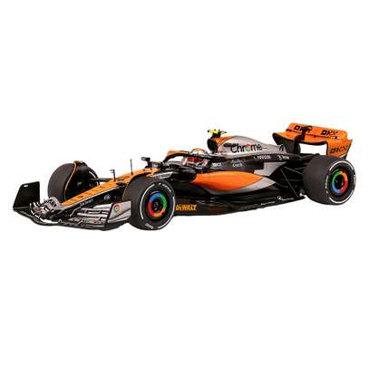 Macheta monopost McLaren MCL60 F1 No.4 Norris 2023 scara 1-18
