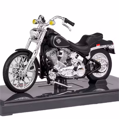 Macheta moto Harley-Davidson FXST Softail 1984 scara 1-18
