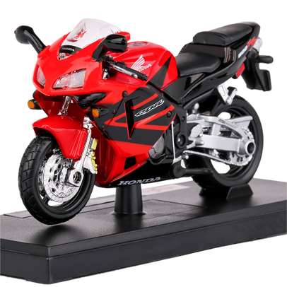 Macheta motocicleta Honda CBR600RR 2006 rosu 1:18 