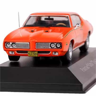 Macheta Auto Pontiac GTO The Judge Coupe 1969 Rosu 1:43