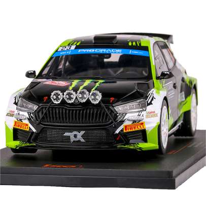 Macheta Skoda Fabia Rally 2 No.23 Solberg Monte Carlo 2023 1-18
