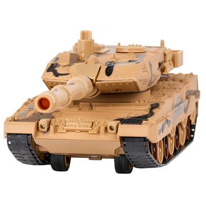Macheta Tanc R-3 1:40 Camuflaj Desert - vedere din fata