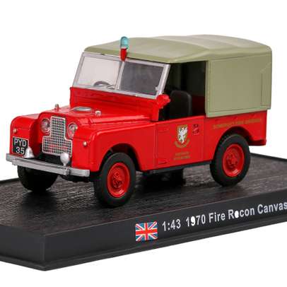 Masini de pompieri nr.26 - Land Rover Seria 1 - Vehicul utilitar usor 4X4 - 1970
