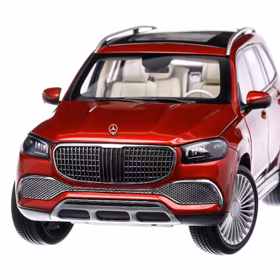 Macheta auto Mercedes Maybach GLS 600 4Matic (X167) 2021, scara 1:18, visiniu, Jadi Toys