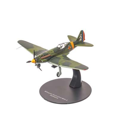 Mikoyan Gurevitch MIG-3 ROMANIA 1941, camuflaj verde, macheta avion scara 1:72, Atlas