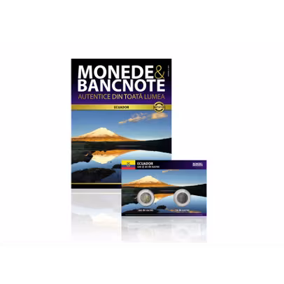 Revista și bancnota autentică Nr.3 – 100 si 20 de Sucres Ecuador – colecția Monede și Bancnote Autentice