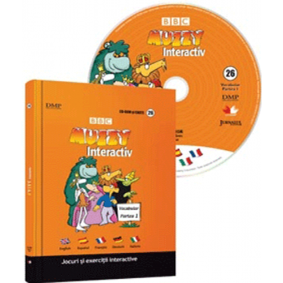 BBC Muzzy Interactiv - Jocuri si exercitii interactive vol. 26 - CD si carte
