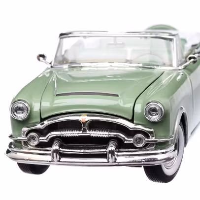 Packard Caribbean 1953, macheta auto, scara 1:28, verde, Welly