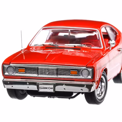 Plymouth Duster Hardtop 1970, macheta auto  scara 1:18, rosu, Auto World