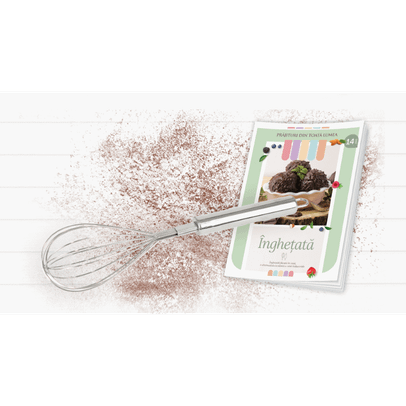 Revista Prajituri din toata lumea Nr.14 cu tel pentru batut oua