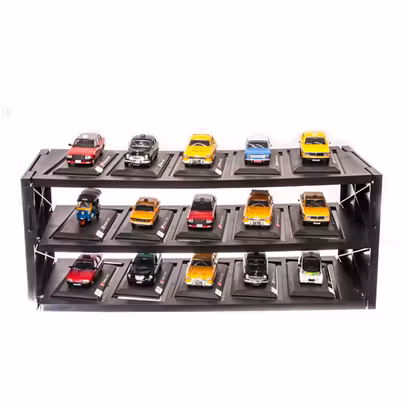 Stativ pt expunere machete 1:43 din plastic negru-1