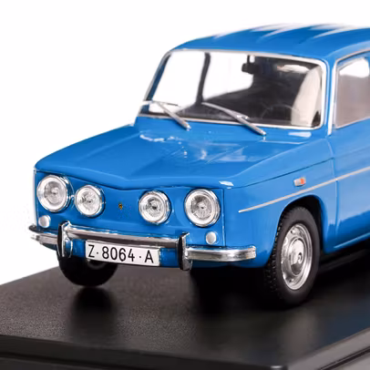 Macheta auto Renault 8 TS 1968 scara 1:24 albastru-5