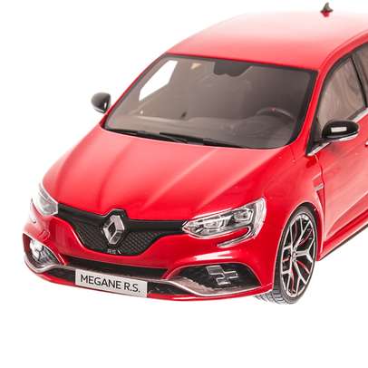 Renault Megane R.S. Trophy 2018, macheta auto scara 1:18, rosu, Ottomobile