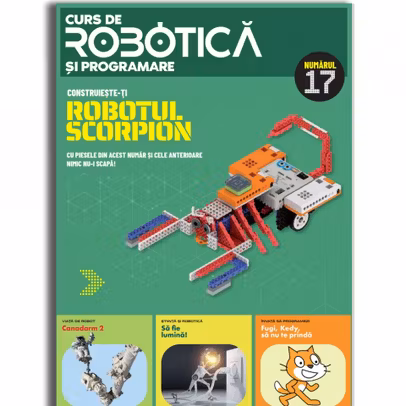 Curs de Robotica si Programare Nr.17 - Robotul Scorpion