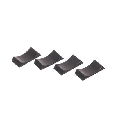Sabot roti pt machete scara 1:18, 1 plic cu 10 saboti, negru, Triple 9