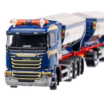Scania R-Streamline 2009, 3+2 axe, 1:50, Tekno