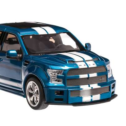 Shelby F-150 Super Snake 2017, macheta auto scara 1:18, albastru, GT Spirit