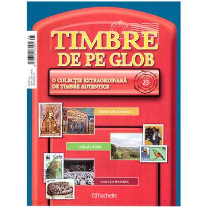 Timbre de pe glob nr.25