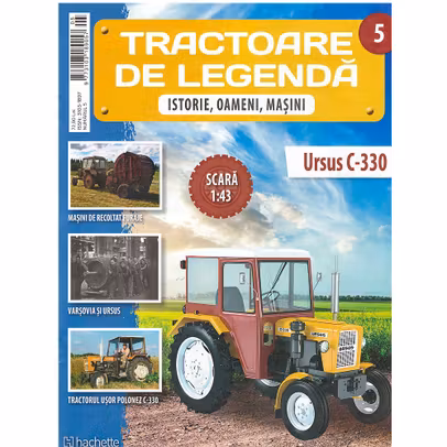 Nr.5 - Ursus C-330 - Tractoare de Legenda - 1:43 Hachette