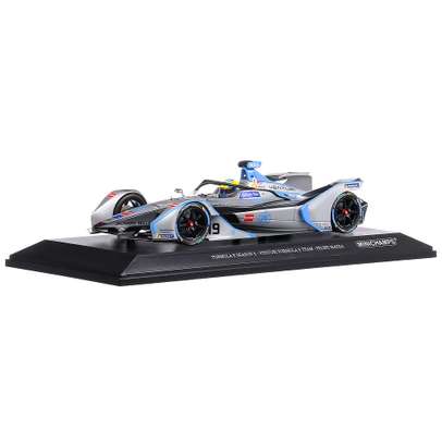 Venturi F. Massa Formula E Season 5 2018, macheta auto, scara 1:18, argintiu, Minichamps-2