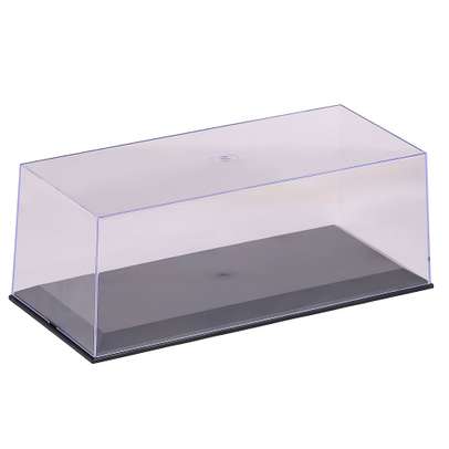 Vitrina expunere machete scara 1:18 cu baza neagra MCG