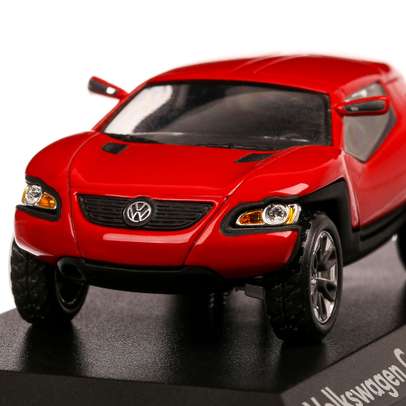 Volkswagen concept T Buggy 2003, macheta  auto, scara 1:43, rosu, Norev