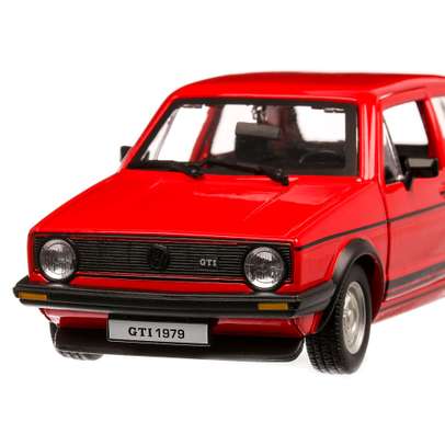 Macheta auto Volkswagen Golf Mk1 GTI 1979 1:24 rosu