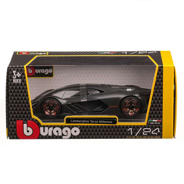 京商Lamborghini Collection 3 Macheta auto Lamborghini Terzo Millennio 2019 gri 1:24